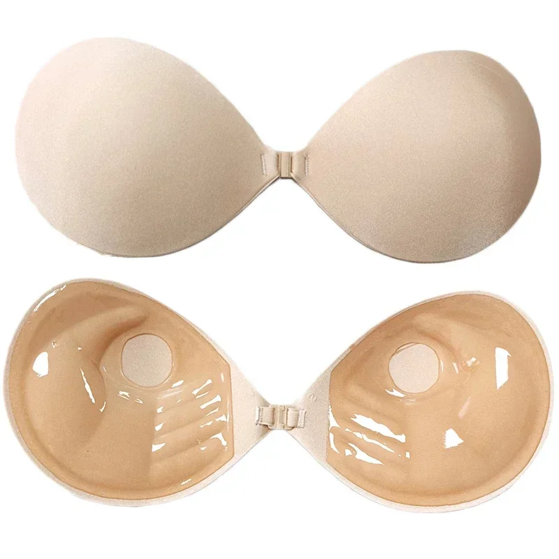 1/2개입 팜 푸쉬업 인비저블 브라 여성용 가슴 스티커 - Strapless Bra Adhesive 리뷰 및 가격