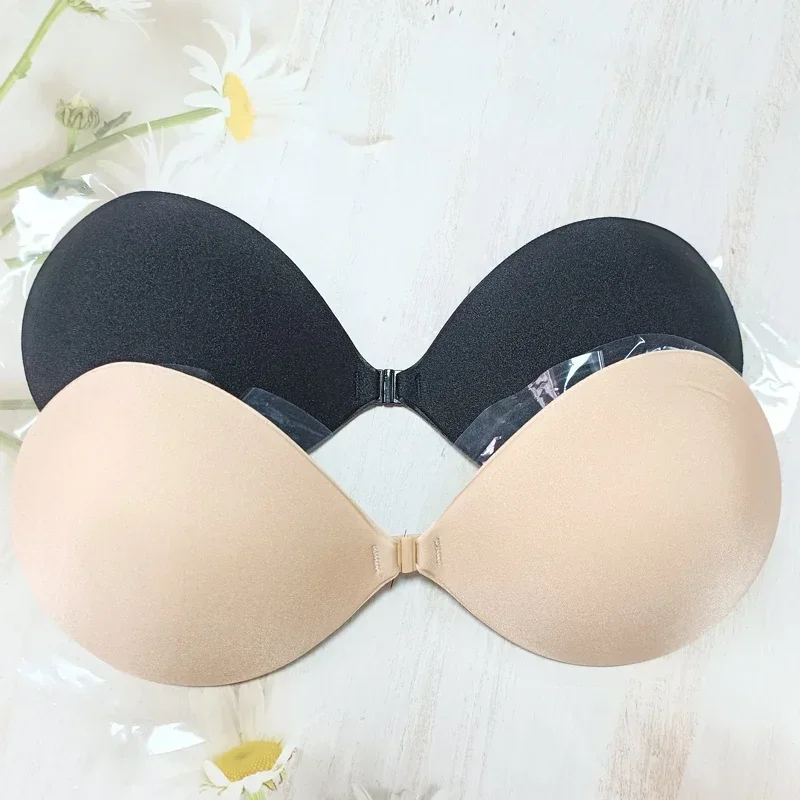 1/2개입 팜 푸쉬업 인비저블 브라 여성용 가슴 스티커 - Strapless Bra Adhesive 리뷰 및 가격
