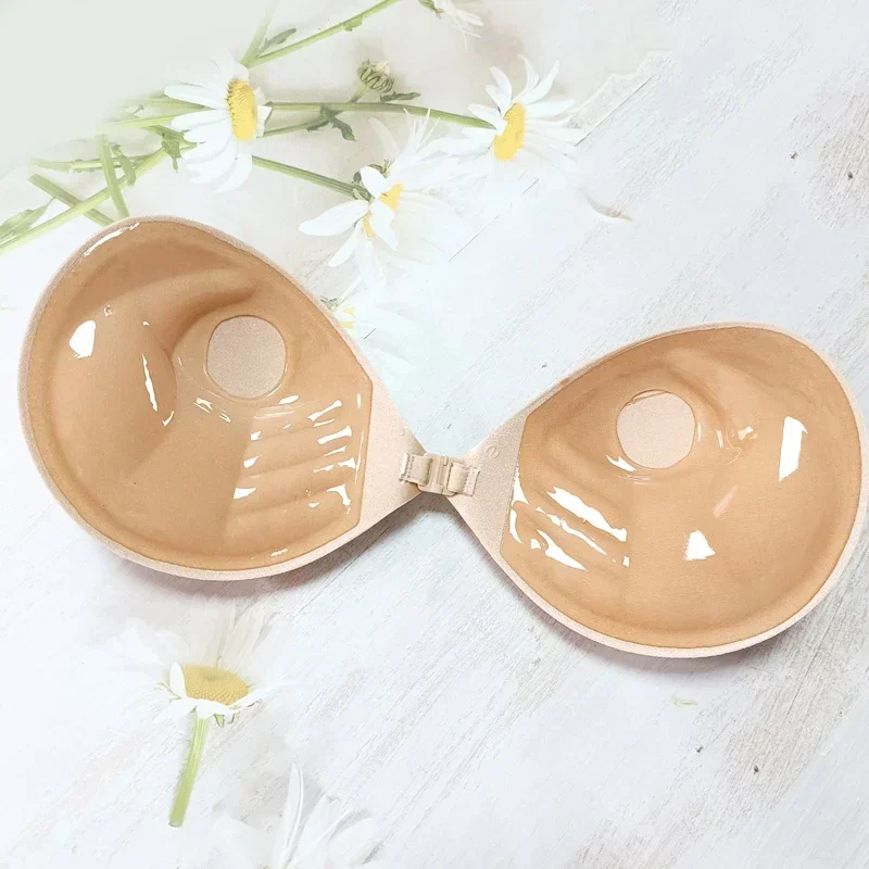 1/2개입 팜 푸쉬업 인비저블 브라 여성용 가슴 스티커 - Strapless Bra Adhesive 리뷰 및 가격